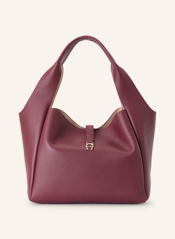 AIGNER Torebka ZAIRA MEDIUM CIEMNOCZERWONY