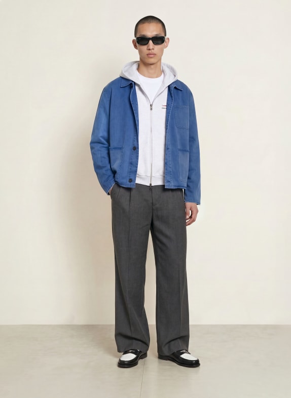 COLE BUXTON Jeans-Overjacket BLAUW