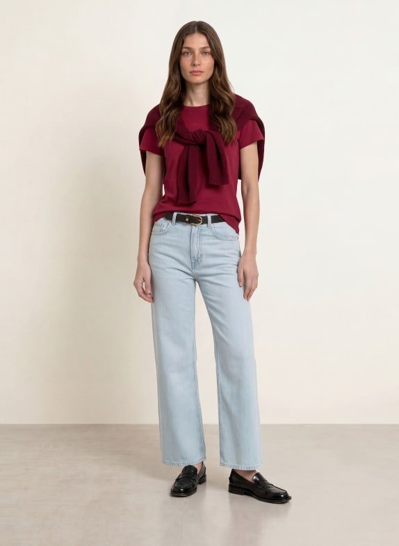 BOSS T-shirt ELOVE FUCHSIA