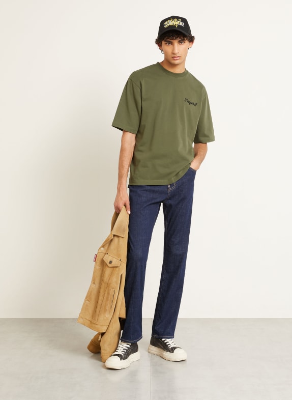 DSQUARED2 T-Shirt DUNKELGRÜN