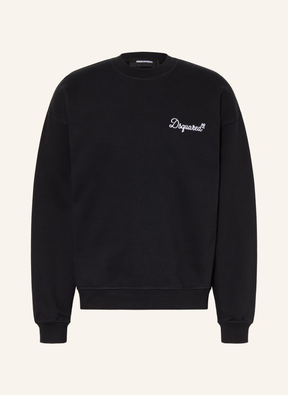 DSQUARED2 sweatshirt ZWART