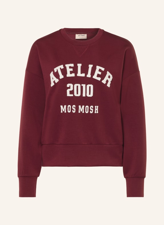 MOS MOSH Oversized-Sweatshirt MMNIMA DUNKELROT