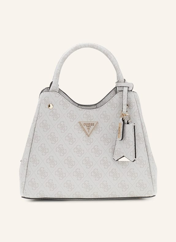 GUESS MERIDIAN handbag LIGHT BROWN / GOLD / TAUPE