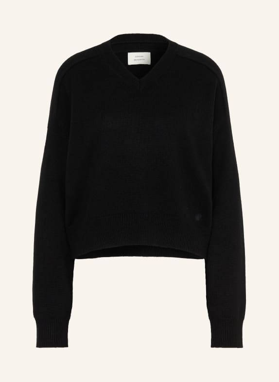LOULOU DE SAISON ANZOR cashmere sweater BLACK