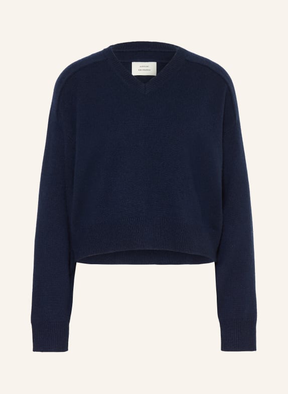 LOULOU DE SAISON ANZOR cashmere sweater DARK BLUE