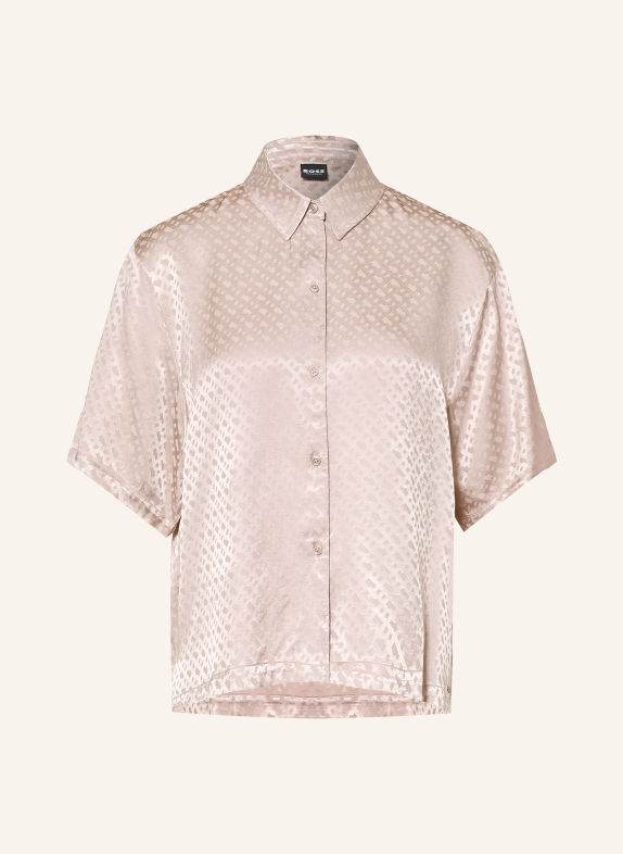 BOSS Schlafshirt MONOGRAM BEIGE