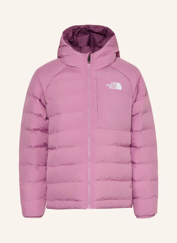 THE NORTH FACE Kurtka pikowana PERRITO dwustronna JASNOFIOLETOWY