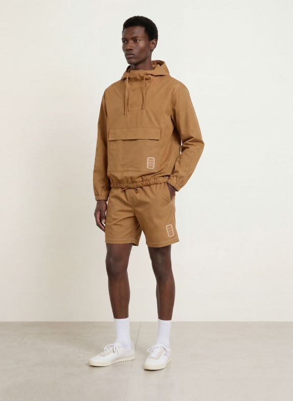 LACOSTE Anorak LICHTBRUIN