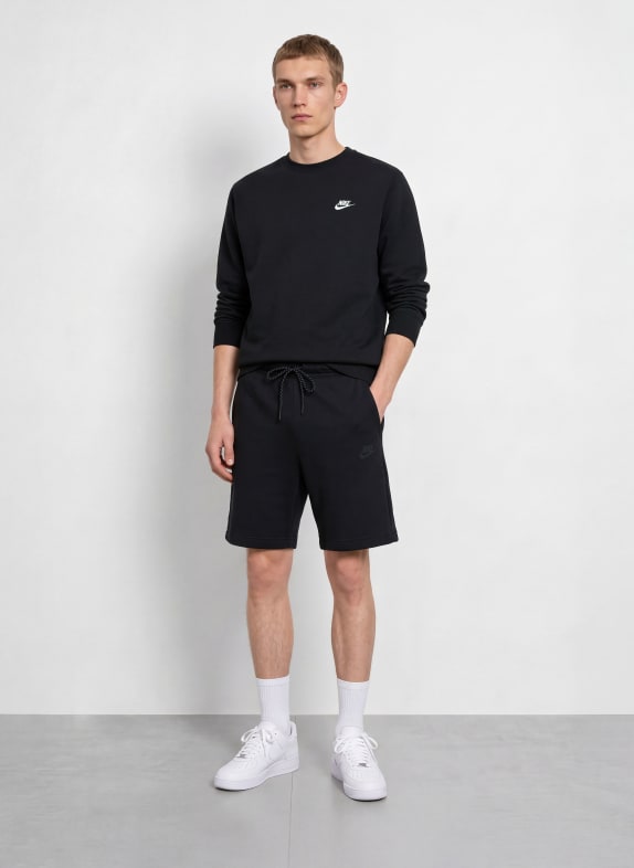 Nike TECH-Sweatshort ZWART