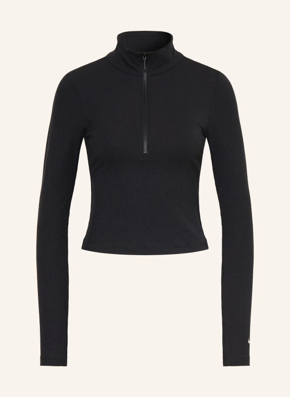 Nike Jersey Half-zip sweater SPORTSWEAR CHILL KNIT BLACK