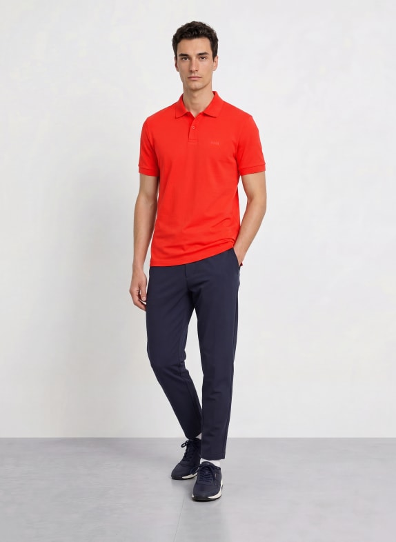 BOSS Jersey-poloskjorte PIO LYSERØD