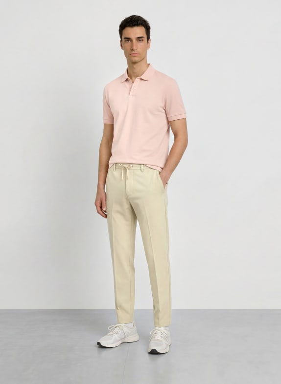 BOSS Jersey-poloskjorte PIO LYSEORANGE