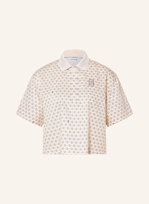 LACOSTE Blouseshirt LICHTBRUIN / BRUIN