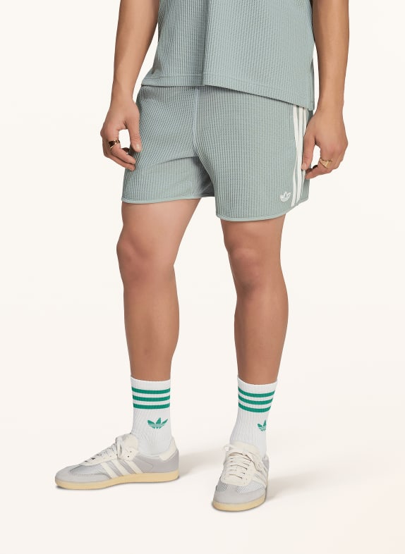 adidas Originals Short WAFFLE KNIT SPRINTER LICHTGROEN