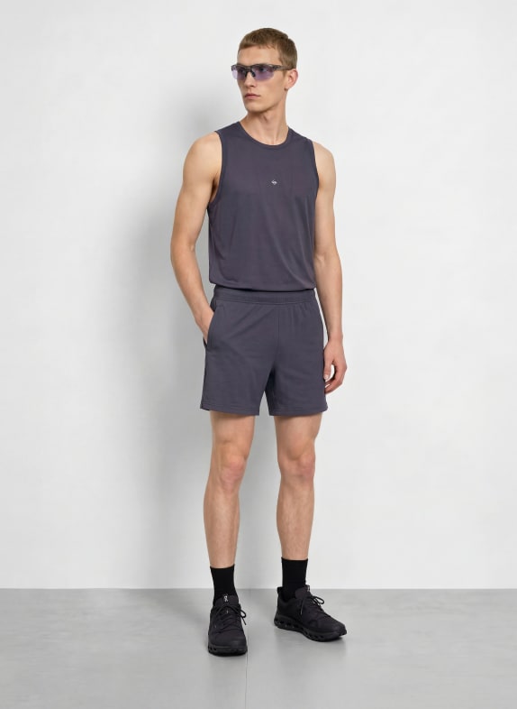 247 REPRESENT Mesh-short 247 DNA DONKERGRIJS