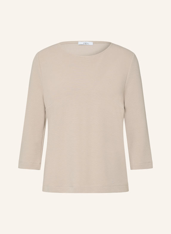 ZAÍDA Shirt mit 3/4-Arm BEIGE