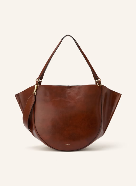 WANDLER Handtas HORTENSIA BRUIN / GOUD