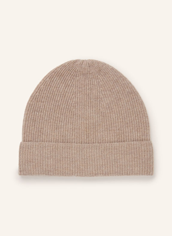 darling harbour Cashmere-Mütze GREIGE MELANGE