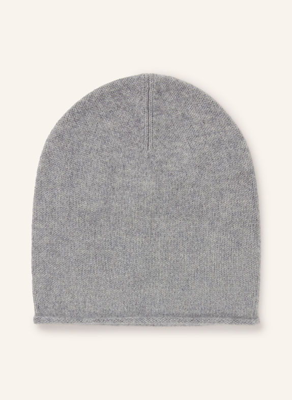 darling harbour Cashmere-Mütze GREY MELANGE