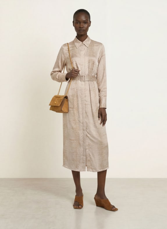 TORY BURCH Håndtaske KIRA COGNAC / GULD