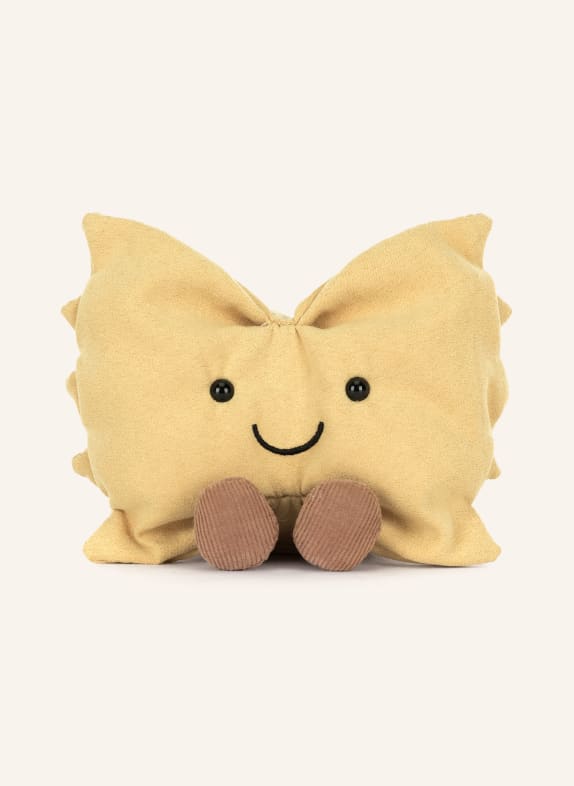 Jellycat Plyšová hračka AMUSEABLES FARFALLE SVĚTLE HNĚDÁ