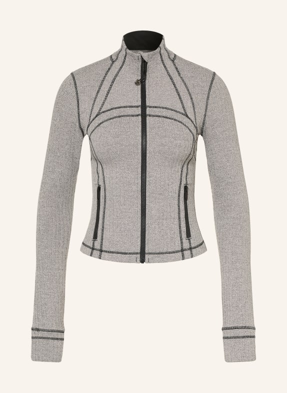 lululemon DEFINE CROPPED Training jacket LIGHT GRAY / DARK GRAY