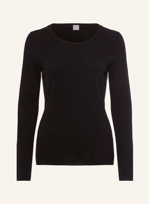 FTC CASHMERE Cashmere-Pullover SCHWARZ