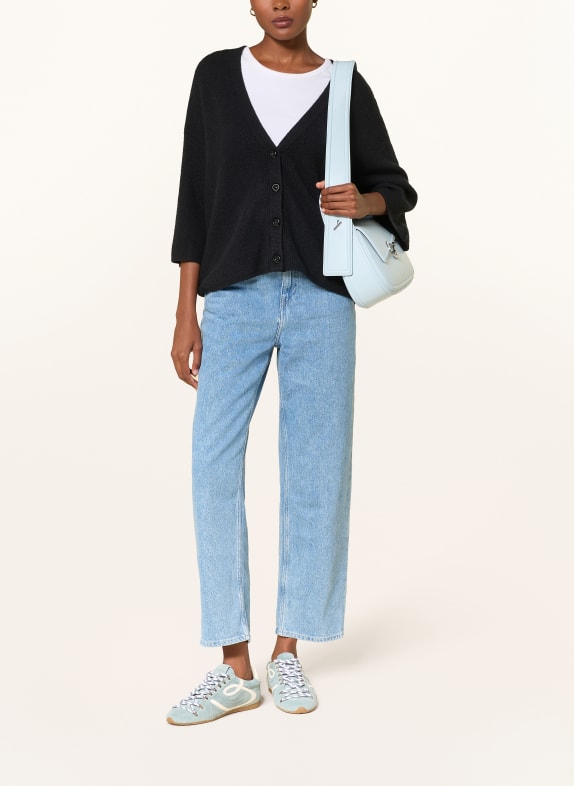 American Vintage Vest DAMSVILLE met 3/4-mouwen ZWART