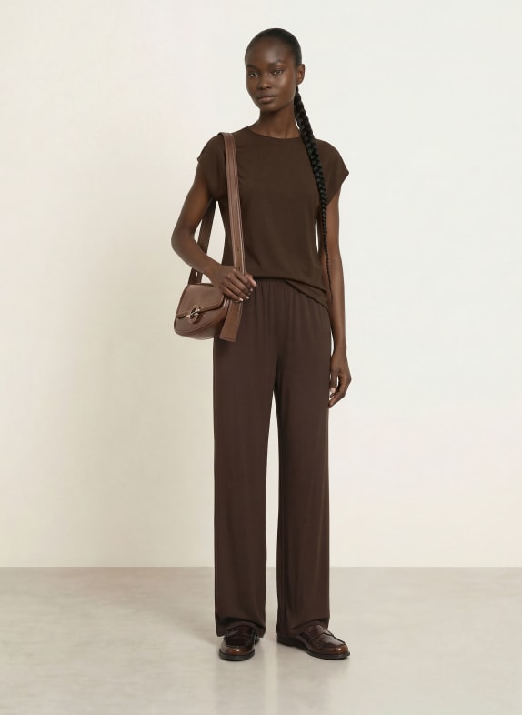 SAMSØE  SAMSØE Blouse SAUMI MARRON FONCÉ