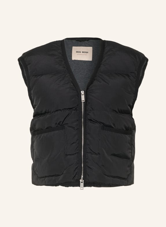 MOS MOSH Donzen bodywarmer MMMANJA ZWART