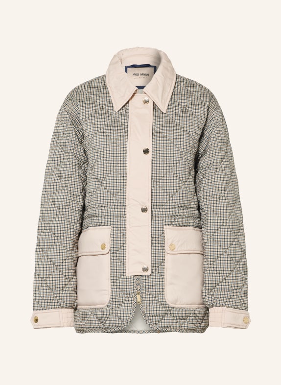 MOS MOSH MMANNA RYE Quilted Jacket BEIGE / BROWN / BLACK