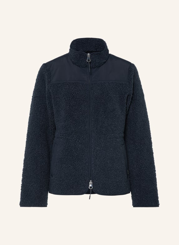 MOS MOSH Veste en fourrure synthétique MMELISA ELI BLEU FONCÉ