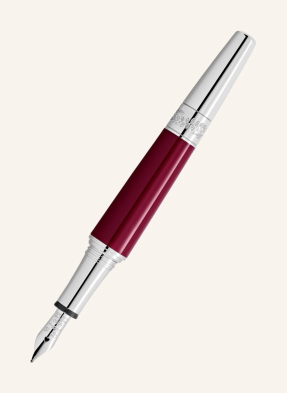 MONTBLANC Stylo plume MARIA CALLAS ÉDITION SPÉCIALE ROUGE / ARGENT