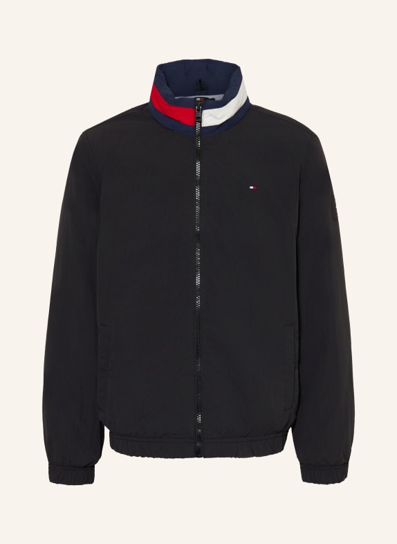 TOMMY HILFIGER Bomberka CZARNY / CZERWONY / GRANATOWY