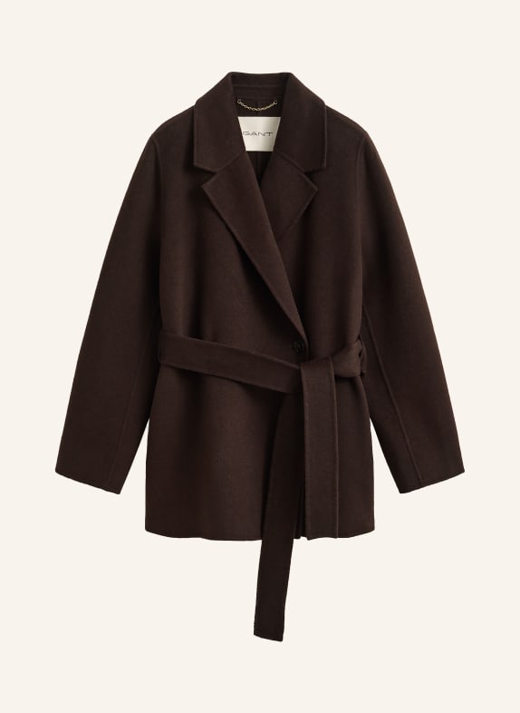 GANT Mantel DUNKELBRAUN