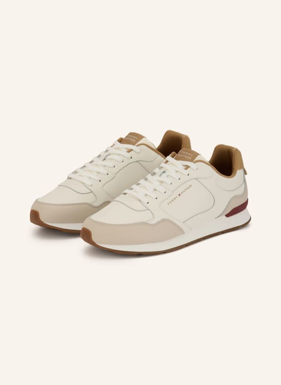 TOMMY HILFIGER Sneakers VIT / LJUSBRUN