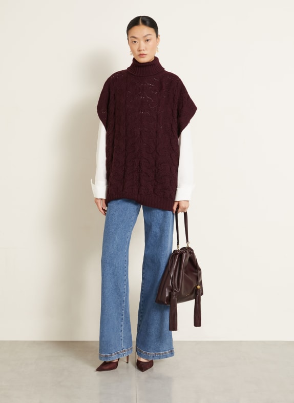 ETRO Sac à bandoulière MEDIUM MARRON FONCÉ