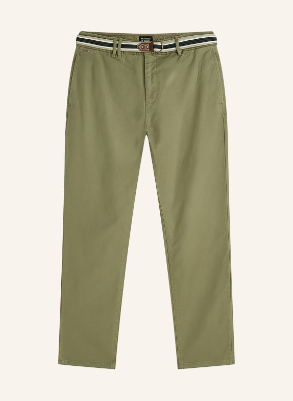 SCOTCH & SODA WARREN Extra Slim Fit Chinos OLIVE