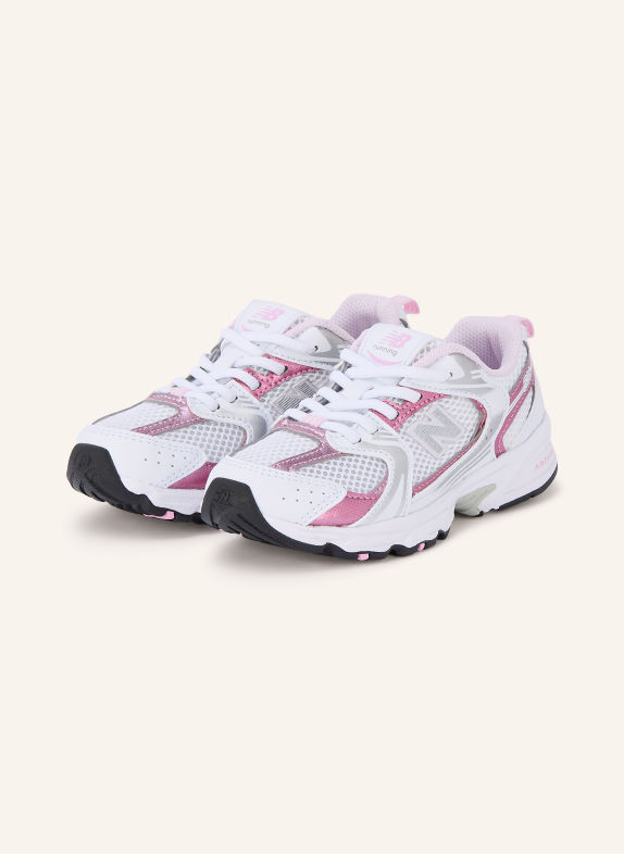 new balance Sneakersy 530 BÍLÁ / STŘÍBRNÁ / RŮŽOVÁ