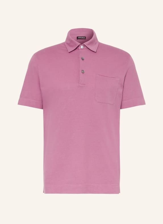 ZEGNA Piqué-poloskjorte LYSELILLA