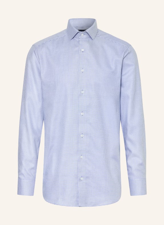 OLYMP Hemd Luxor modern fit BLAUGRAU / WEISS