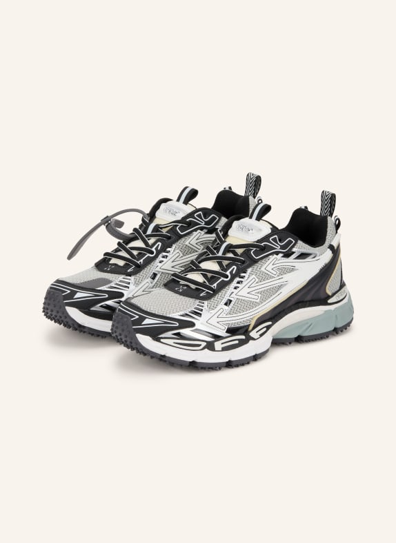 Off-White Sneakersy BE RIGHT BACK CZARNY / JASNOCZARY / BIAŁY