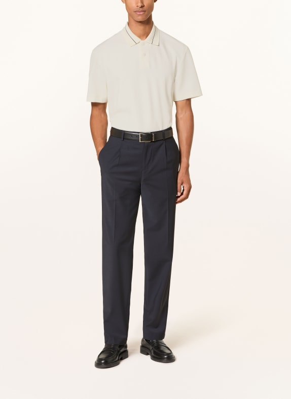 JOOP! JEANS Piqué-poloshirt ALASTOR ECRU / DONKERBLAUW