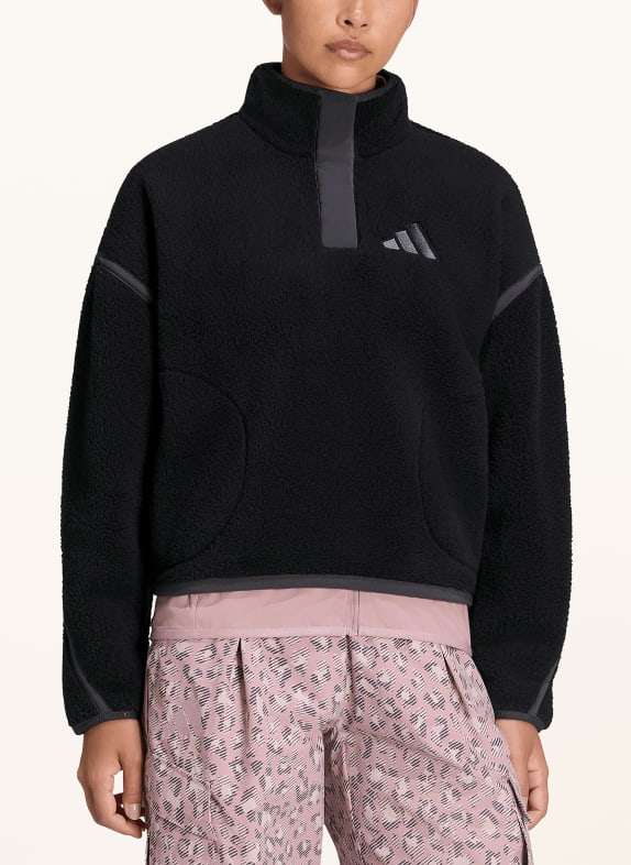 adidas TERREX Fleecetrui met halve rits MULTI ESSENTIALS ZWART