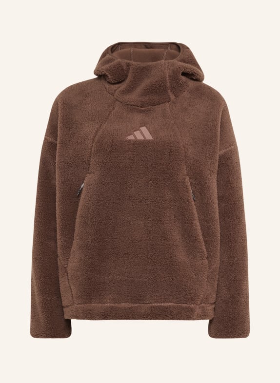 adidas TERREX Fleece-Hoodie XPLORIC CLIMAWARM HIGH PILE TAUPE