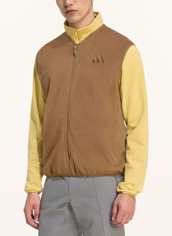 adidas TERREX Fleece bodywarmer TERREX MULTI CLIMAWARM COGNAC
