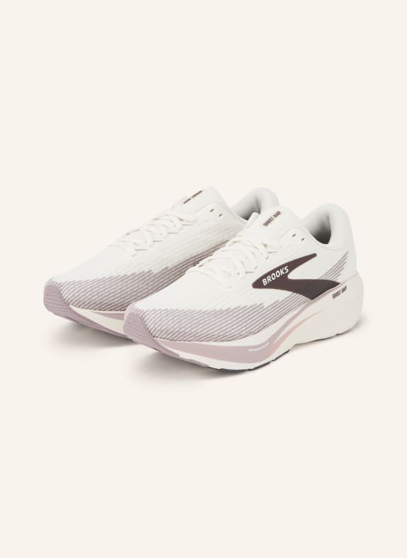 BROOKS Laufschuhe GHOST AMP CREME / DUNKELBRAUN / TAUPE