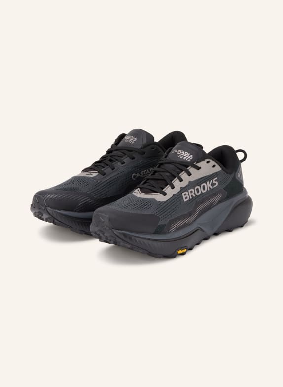 BROOKS Trailrunning-Schuhe CASCADIA 20 GTX SCHWARZ / DUNKELGRAU