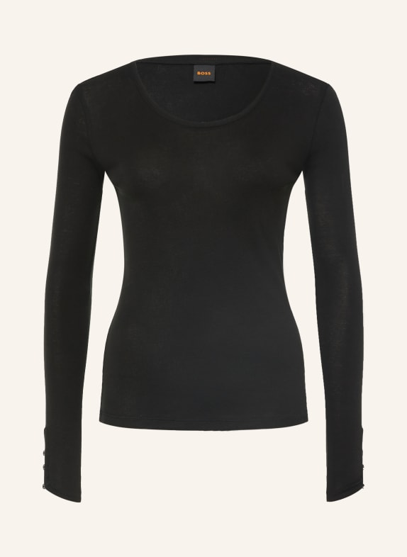 BOSS Longsleeve EDELINE SCHWARZ