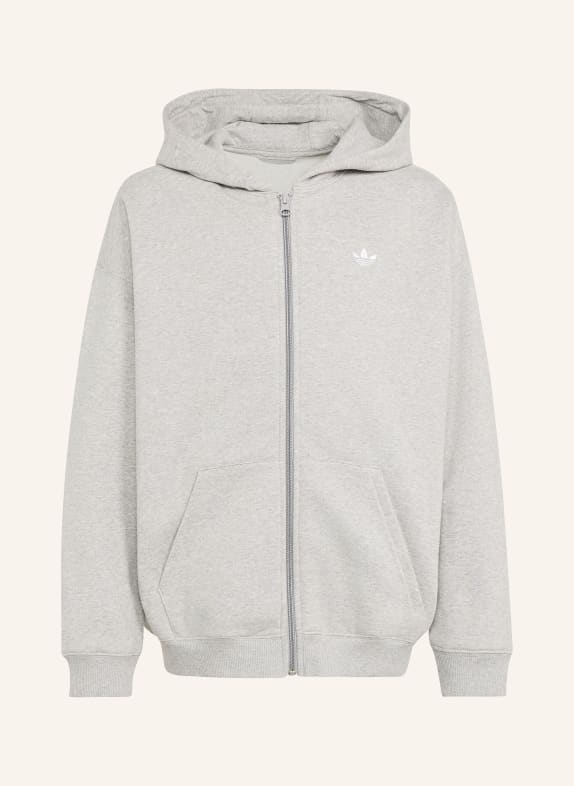 adidas Originals Sweat zippé GRIS CLAIR